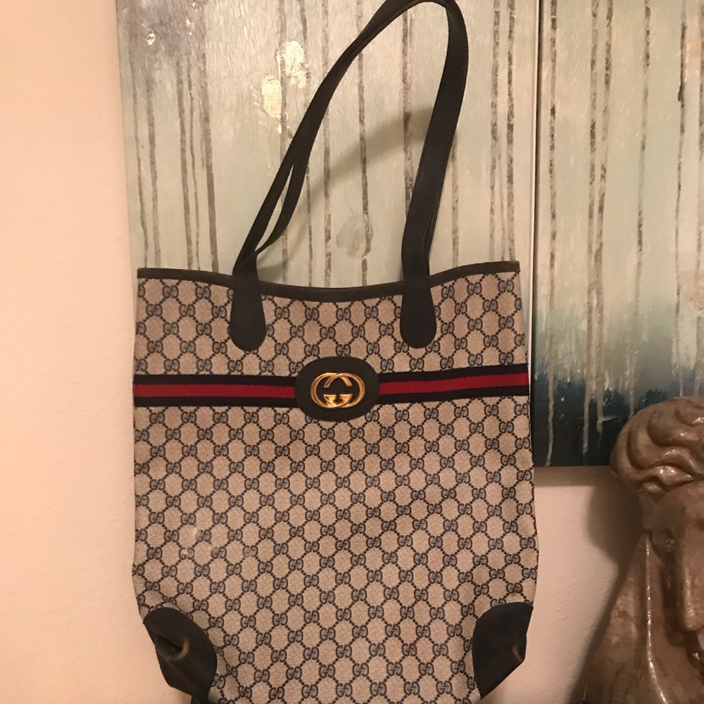 Vintage GUCCI TOTE - RARE